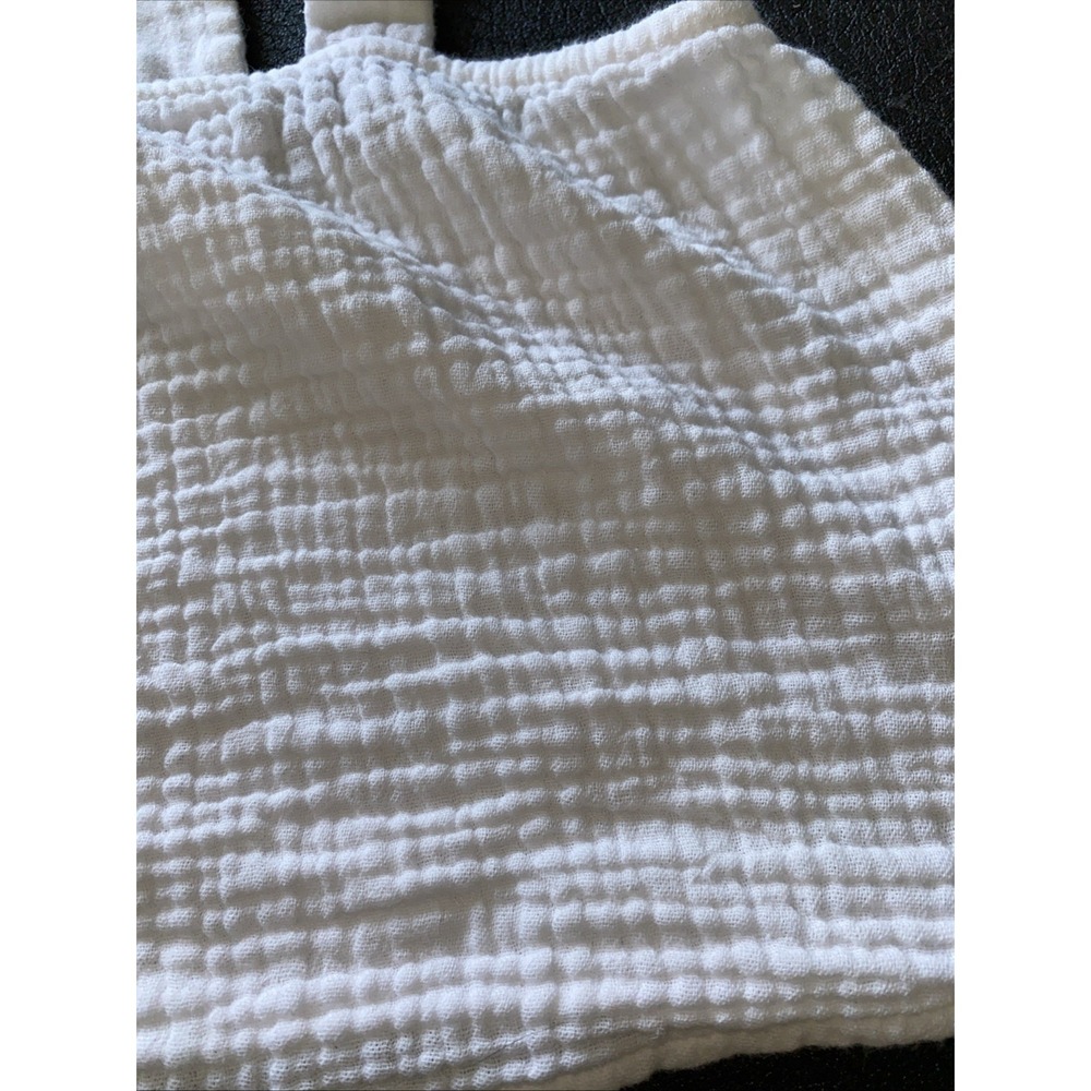 Reformation Women's White Cotton Cropped Tank Size 8 - Picture 2 of 9